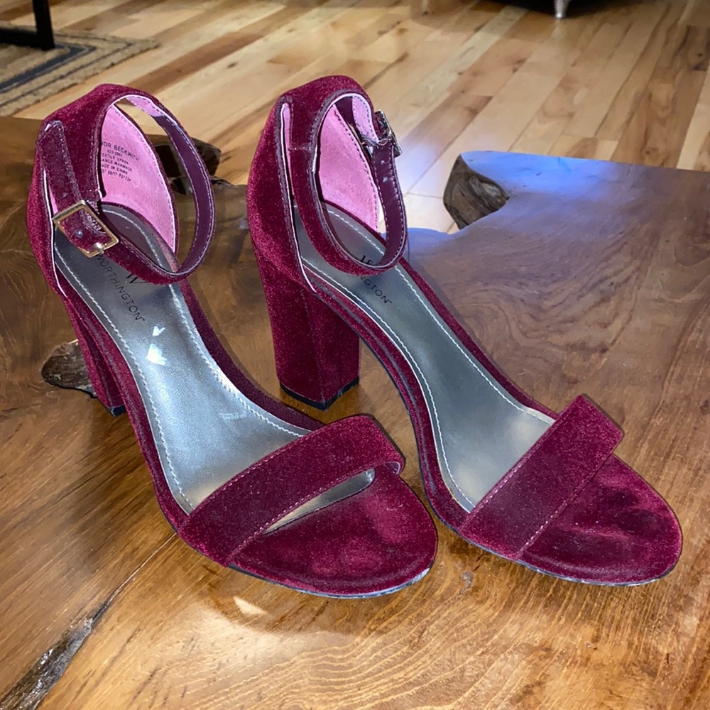 Worthington Open Toe Block Heel